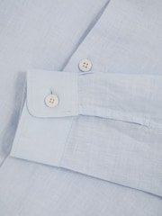 Reiss Ruban Linen Long-Sleeve Shirt - Изображение 4 из 4
