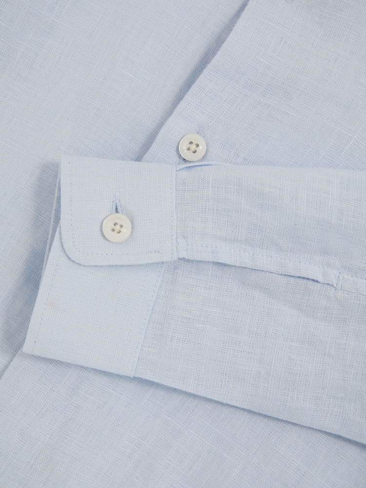 Reiss Ruban Linen Long-Sleeve Shirt - Изображение 4 из 4