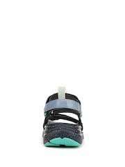 Vionic Regular Fit Blue Walk Max Wanderer Arch Support Sandals - Image 5 of 7