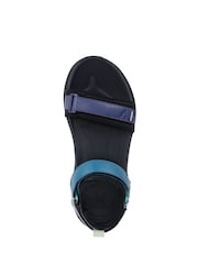 Vionic Regular Fit Blue Walk Max Wanderer Arch Support Sandals - Image 6 of 7