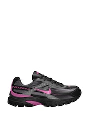 Nike Black/Pink Initiator Retro Runner Trainers - Image 1 of 4