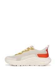 Vionic Wide Fit Cream Walk Max Arch Support Trainers - Image 3 of 7