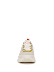 Vionic Wide Fit Cream Walk Max Arch Support Trainers - Image 4 of 7