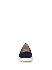 Vionic Regular Fit Blue Uptown Arch Support Ballet Flats - Image 4 of 7