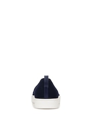 Vionic Regular Fit Blue Uptown Arch Support Ballet Flats - Image 5 of 7