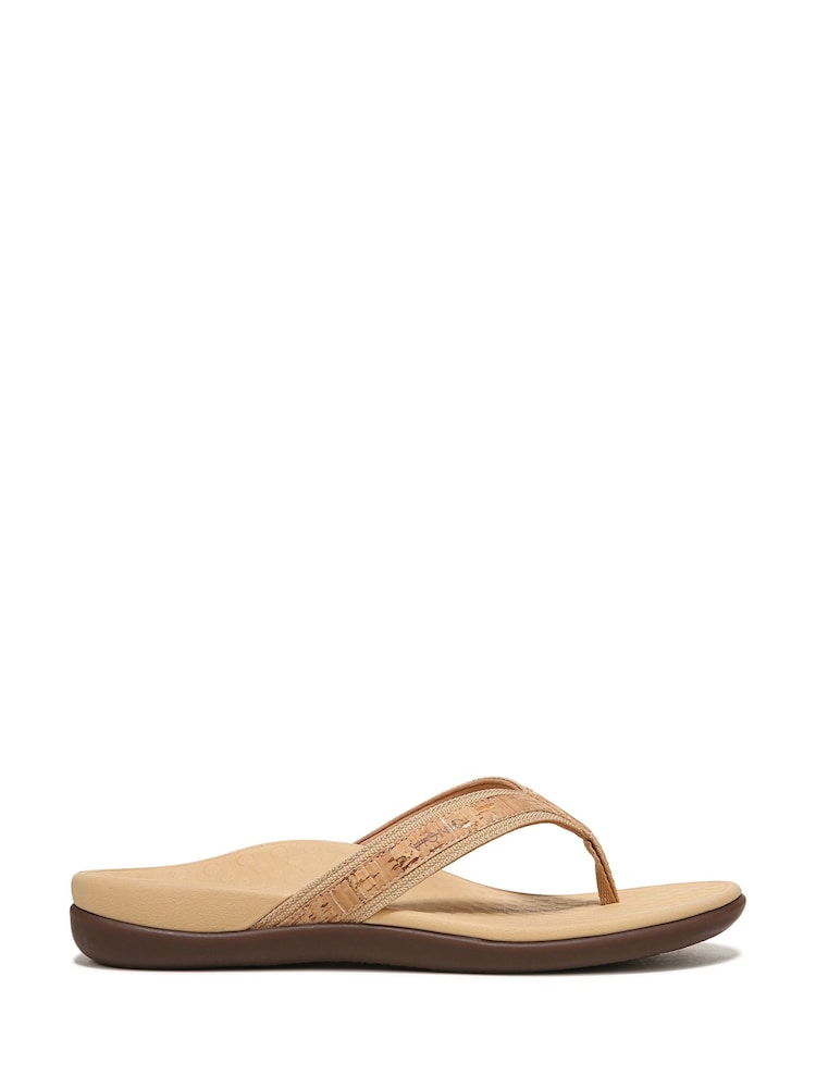 Vionic Regular Fit Tide Arch Support Toe Post Sandals - Image 1 of 7