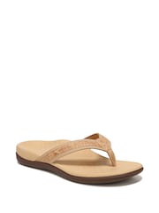 Vionic Regular Fit Tide Arch Support Toe Post Sandals - Image 3 of 7