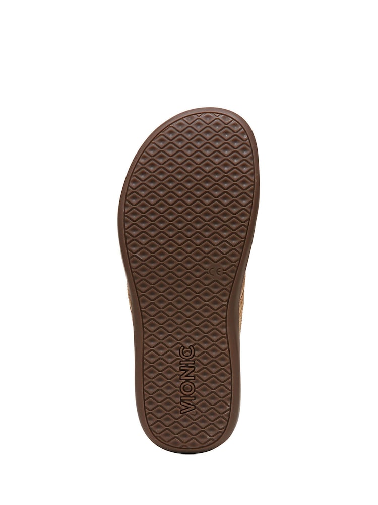 Dorado - Vionic Regular Fit Tide Arch Support Toe Post Sandals - Imagen 7 de 7 Dorado - Vionic Regular Fit Tide Arch Support Toe Post Sandals - Imagen 7 de 7