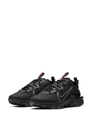 Nike Black React Vision Trainers - Image 2 of 9
