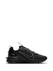 Nike Black React Vision Trainers - Image 4 of 9