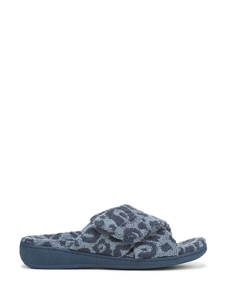 Vionic Regular Fit Pink Relax II Open Toe Arch Support Slippers - Image 1 of 7
