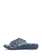 Vionic Regular Fit Pink Relax II Open Toe Arch Support Slippers - Image 2 of 7