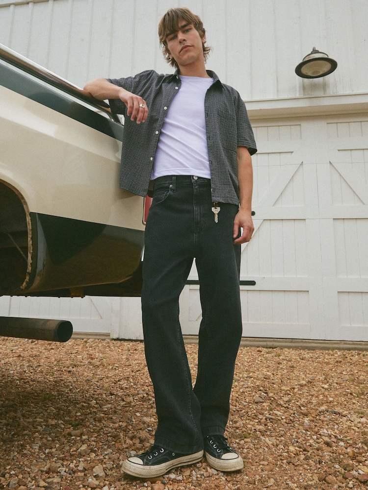 Hollister Baggy Black Jeans - Image 2 of 5
