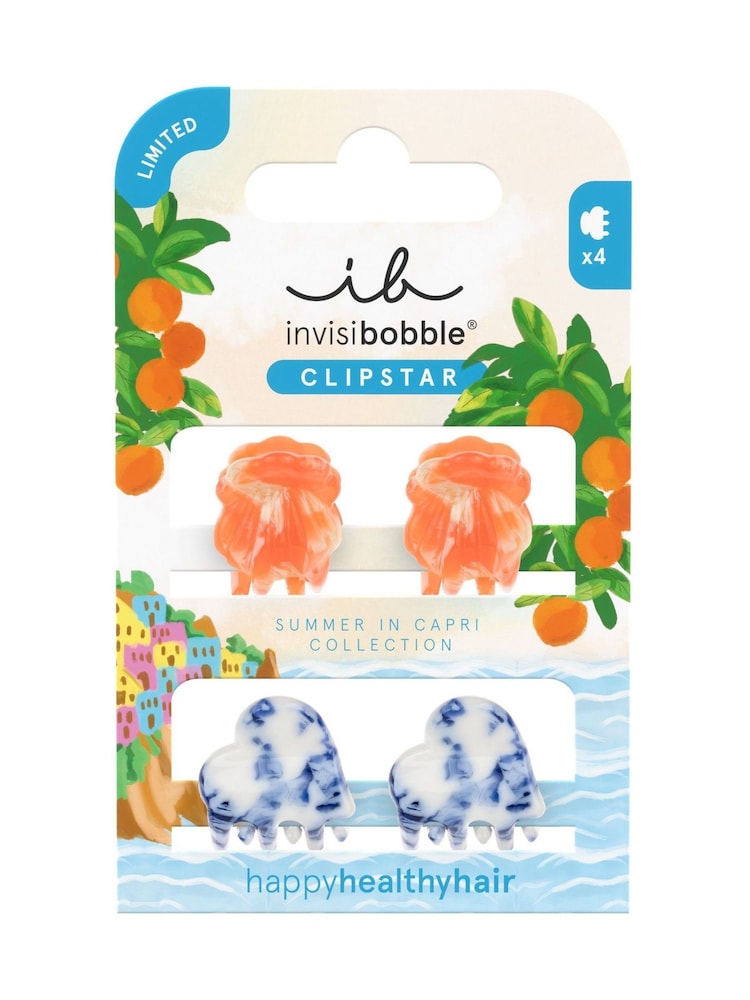 Invisibobble Mediterranean Minis Clipstars XS 4 Pack - Image 1 of 3
