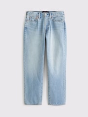 Abercrombie & Fitch Blue 100% Cotton Straight Leg Jeans - Image 5 of 5