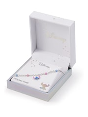 Stitch Sterling Silver Pink and Blue Charm Bracelet - Image 3 of 3