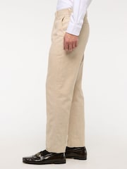 Abercrombie & Fitch Cream Suit Trousers - Image 3 of 8