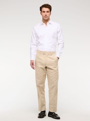 Abercrombie & Fitch Cream Suit Trousers - Image 5 of 8