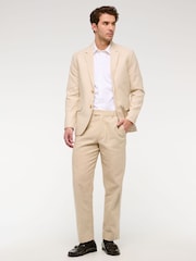 Abercrombie & Fitch Cream Suit Trousers - Image 6 of 8