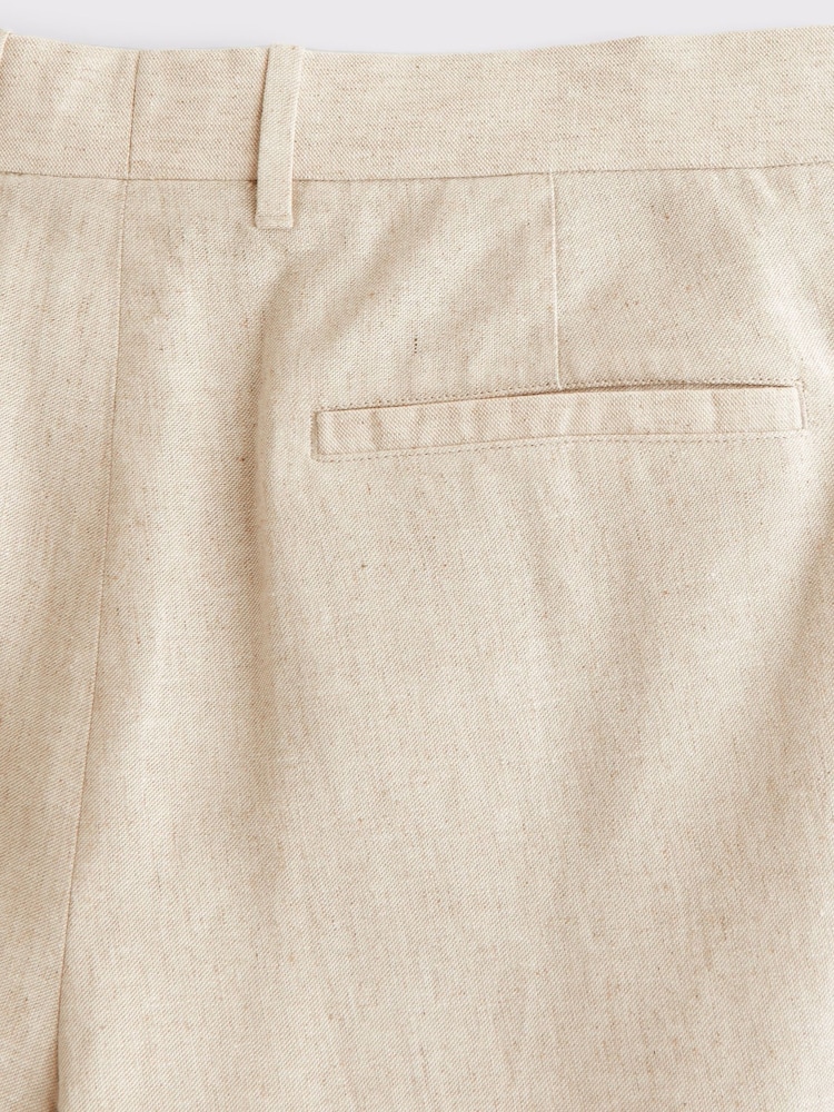 Abercrombie & Fitch Cream Suit Trousers - Image 8 of 8