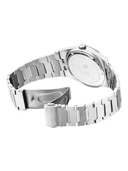 Jacques Du Manoir Silver Tone Gents Swiss Made Horizon Bracelet Watch - Image 2 of 4