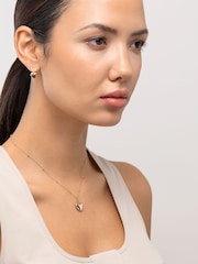 Radley 18ct Gold Tone Hanging Heart Pendant Necklace - Image 5 of 6