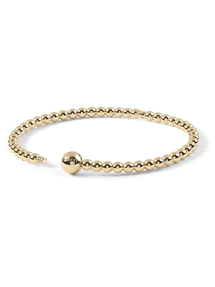 Radley 18ct Gold Tone Bubble Bangle - Image 2 of 4 Radley 18ct Gold Tone Bubble Bangle - Image 2 of 4