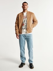 Abercrombie & Fitch Blue Straight Leg Jeans - Image 5 of 9