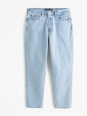 Abercrombie & Fitch Blue Straight Leg Jeans - Image 8 of 9