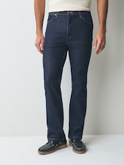 Wrangler Blue Navy Wrancher Bootcut Jeans - Image 1 of 5