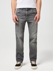 Wrangler Grey Straight Fit Frontier Jeans - Image 1 of 8