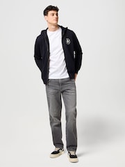 Wrangler Grey Straight Fit Frontier Jeans - Image 3 of 8