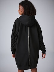 smALLSAINTS Dana Zip Oversized Hoodie Dress - Imagen 4 de 8
