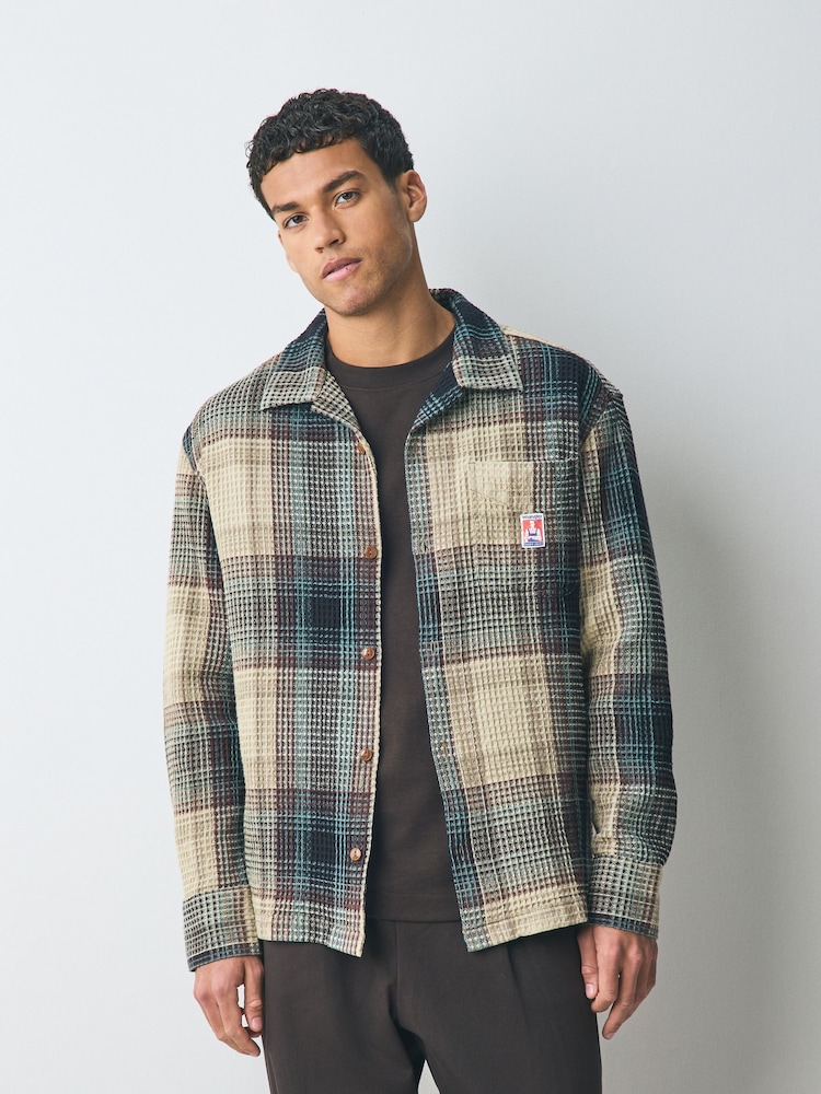 Wrangler Blue Check Shirt - Image 1 of 5