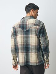 Wrangler Blue Check Shirt - Image 4 of 5