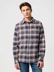Wrangler Brushed Check Shirt - Imagem 1 de 8