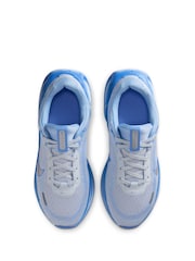 Nike Grey Silver Youth Stellar Ride Trainers - Image 6 of 10