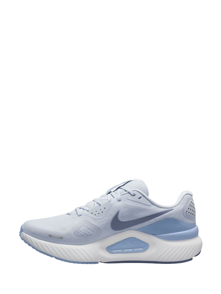 Nike Blue Structure 26 Road Running Trainers - Image 2 of 4