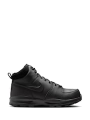Nike Black Manoa Leather Boots - Image 1 of 11