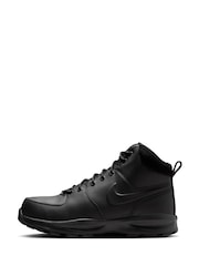 Nike Black Manoa Leather Boots - Image 4 of 11