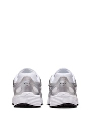 Nike White/Silver Youth P-6000 Trainers - Image 7 of 11