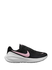 Nike Black Pink Revolution 8 Road Running Trainers - Image 1 of 4