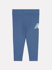 New Balance Blue Kids Graphic Leggings - Image 1 of 3