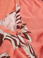 White Stuff Pink Delilah Button Top - Image 6 of 6