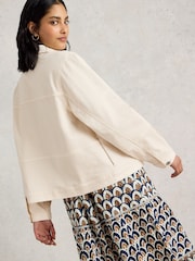 White Stuff Natural Camille Denim Jacket - Image 2 of 6