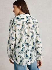 White Stuff White Sophie 100% Organic Cotton Shirt - Image 2 of 6
