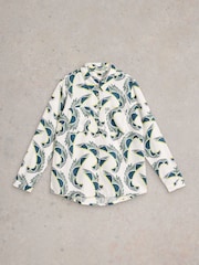 White Stuff White Sophie 100% Organic Cotton Shirt - Image 5 of 6
