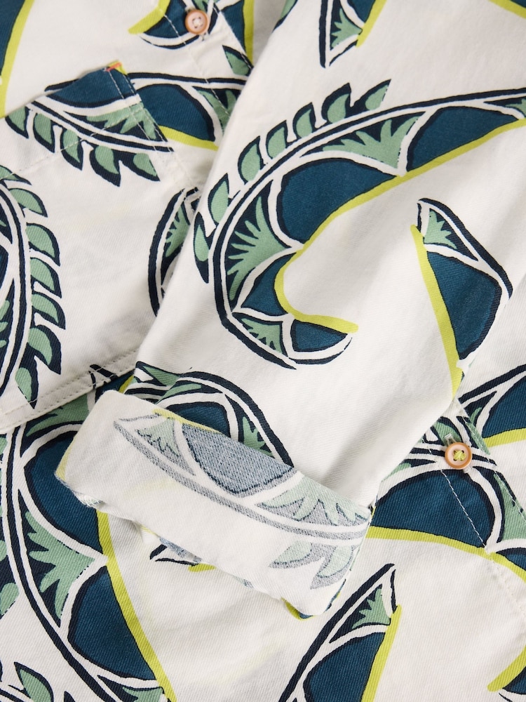 White Stuff White Sophie 100% Organic Cotton Shirt - Image 6 of 6