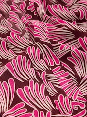 White Stuff Pink Sophia Crinkle Top - Image 6 of 6