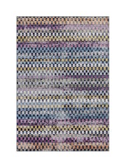 Multi Muse Check Bright Rug - Image 2 of 6